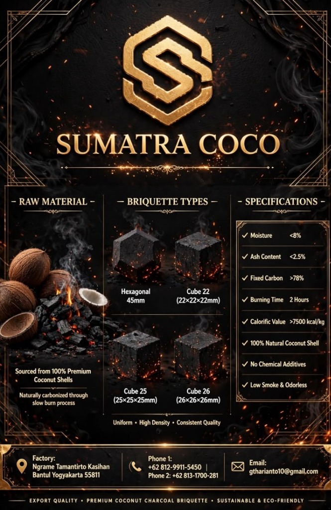 Sumatra Coco Official Specifications Sheet