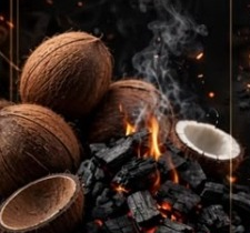 Raw Coconut Shells & Coals